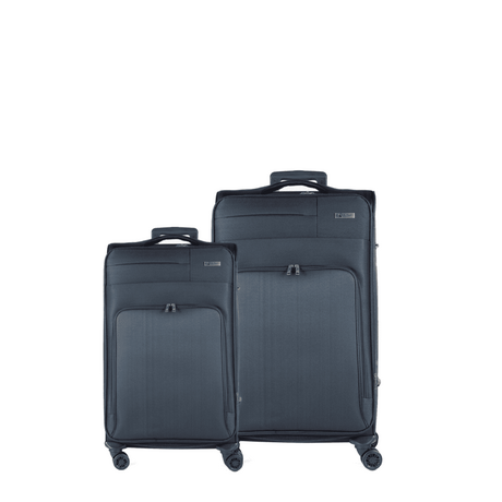 Βαλίτσα trolley Cardinal 3700 μικρή μεσαία 55x23x37 cm + 66x25x40 cm σκούρο μπλέ