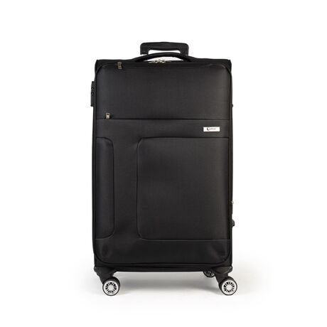 Βαλίτσα trolley Cardinal 3800 μεσαία 66x25x40 cm μαύρη