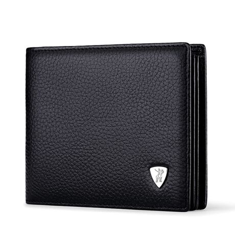 Δερμάτινο Ανδρικό πορτοφόλι William Polo 213 black