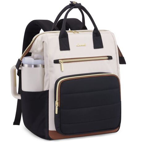 Σακίδιο Πλάτης Ταξιδιού Lovevook 15,6'' MB5116 Beige Black Brown