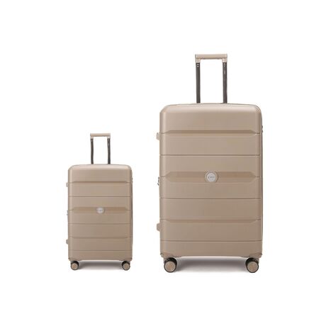 Σετ Βαλίτσες Cardinal 4004 καμπίνας μεγάλη 76,5x31x49 cm + 55x35x23 cm μπεζ
