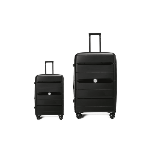 Σετ Βαλίτσες Cardinal 4004 καμπίνας μεγάλη 76,5x31x49 cm + 55x35x23 cm μαύρο