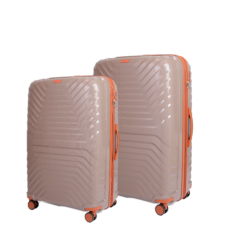 Σετ Βαλίτσες Cardinal 7000 μεγάλη XL 76x32,5x51 cm + 86x36x56 cm μπεζ