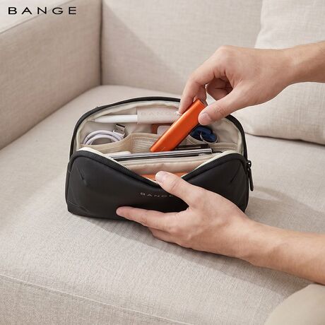 Τσάντα χειρός organizer των αξεσουάρ Bange 7918 μαύρο